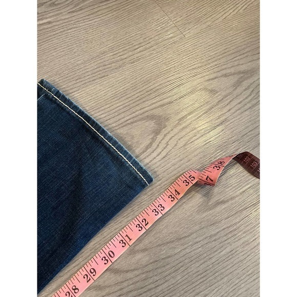 Rock Revival Womens Size 27 Debbie Boot Jeans Low Rise Zip Fly - Picture 9 of 9